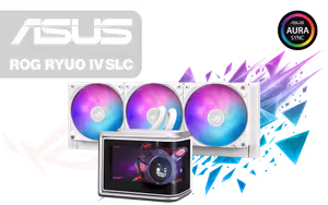 asus-rog-ryuo-iv-slc-360-argb-360mm-liquid-cooler-white - Image 1