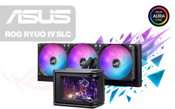 ASUS ROG RYUO IV SLC 360 ARGB AIO Liquid Cooler - image 1 ASUS ROG RYUO IV SLC 360 ARGB AIO Liquid Cooler - image 1
