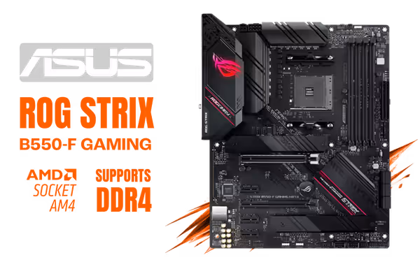 ASUS ROG STRIX B550-F ATX AMD Wi-Fi 6E Gaming - image 1 ASUS ROG STRIX B550-F ATX AMD Wi-Fi 6E Gaming - image 1