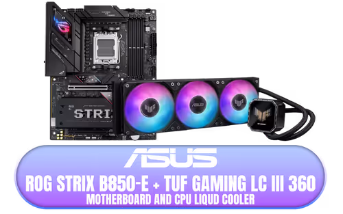 asus-rog-strix-b850-e-gaming-wifi-7-am5-atx-bundle-lc-iii-360 asus-rog-strix-b850-e-gaming-wifi-7-am5-atx-bundle-lc-iii-360 - Image 1
