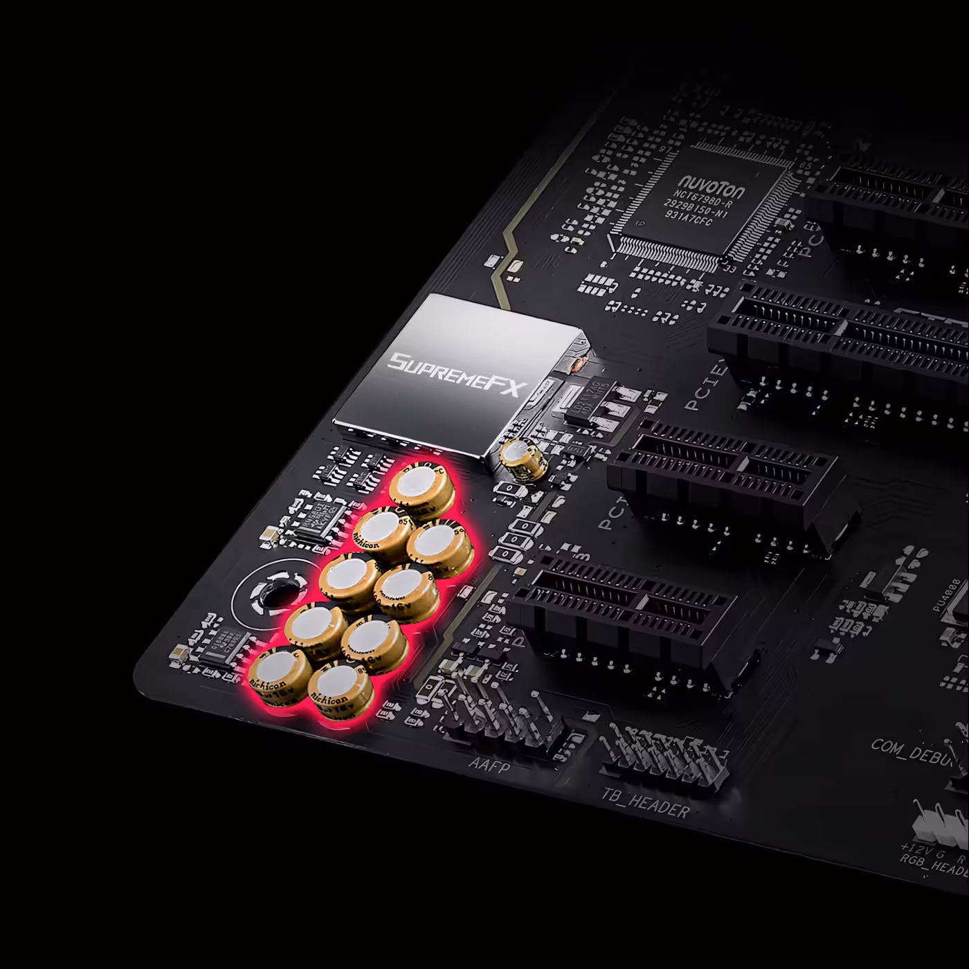 High-quality audio capacitors producing clear and natural sound