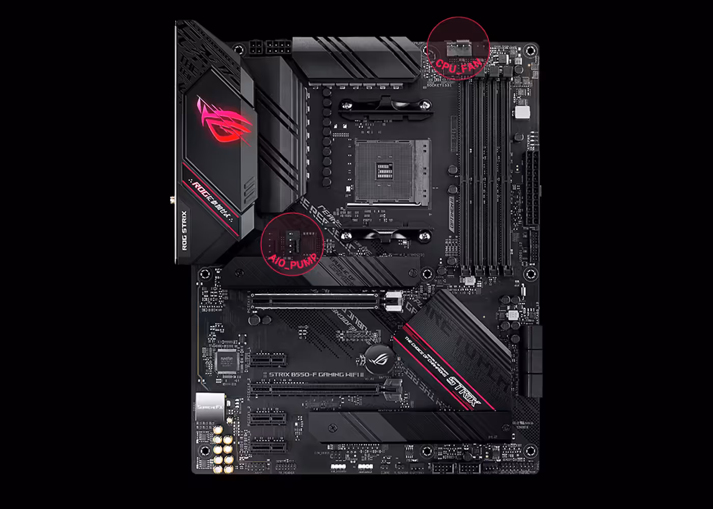 Dedicated CPU fan headers for optimized thermal management of processors