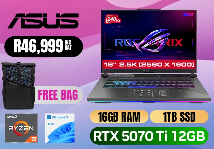 Asus ROG Strix G16 16GB 1TB High Performance Gaming Laptops for Sale