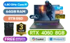 ASUS ROG Strix G18 Intel Core i9 RTX 4060 Gaming Laptop With 64GB RAM & 8TB SSD - image 1