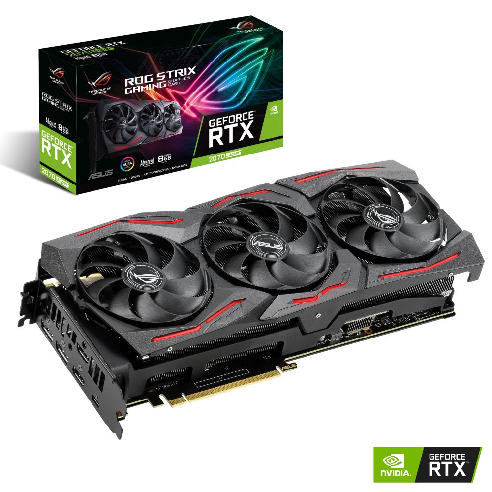 Nvidia Geforce Asus Rog Strix 2070 Super Advanced Rtx 2070