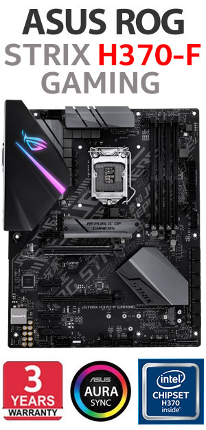 ASUS ROG Strix H370-F Gaming LGA 1151 Intel Motherboard