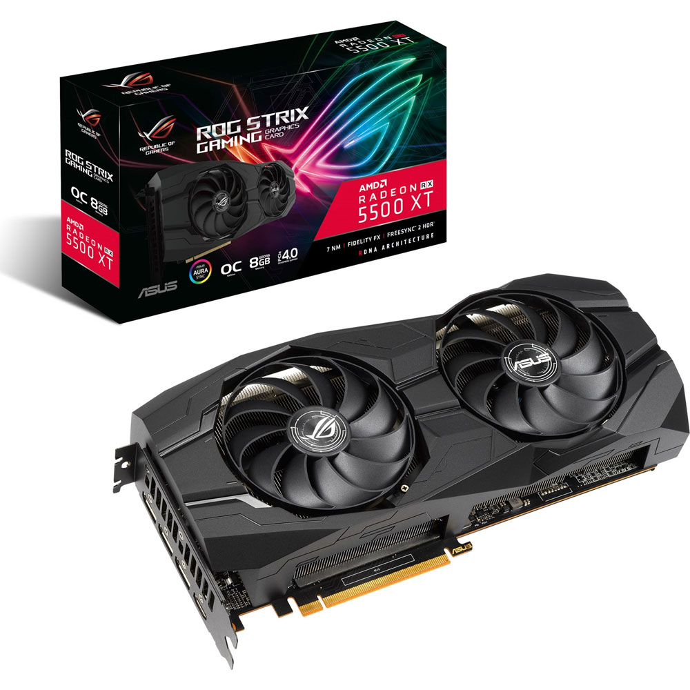 ASUS ROG Strix Radeon RX 5500 XT OC 8GB - Best Deal - South Africa