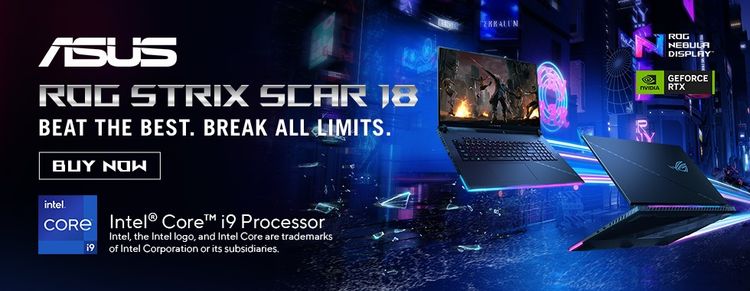 ASUS ROG STRIX SCAR 18 Gaming Laptop
