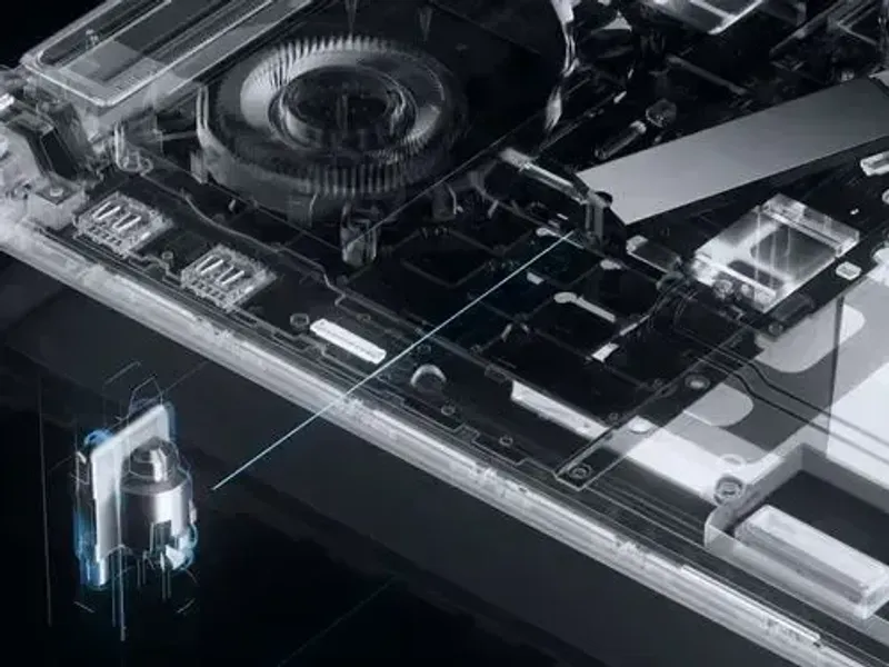 Close up of the ROG Q-Latch system for tool-less M.2 SSD installation