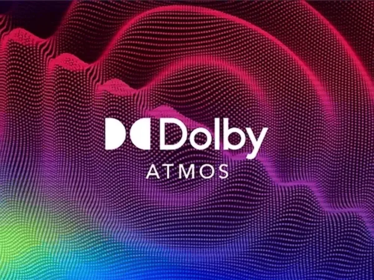 Dual speakers with Dolby Atmos for enhanced spatial audio immersion