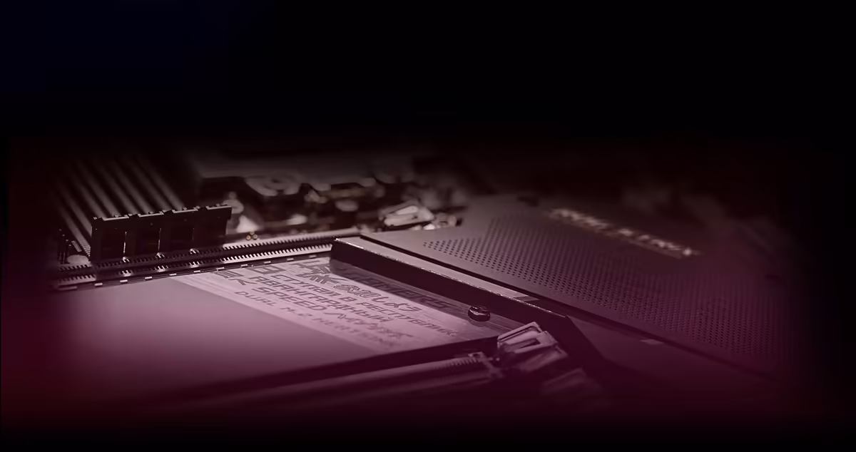 Asus ROG Strix TRX40-E Motherboard Desktop View 3