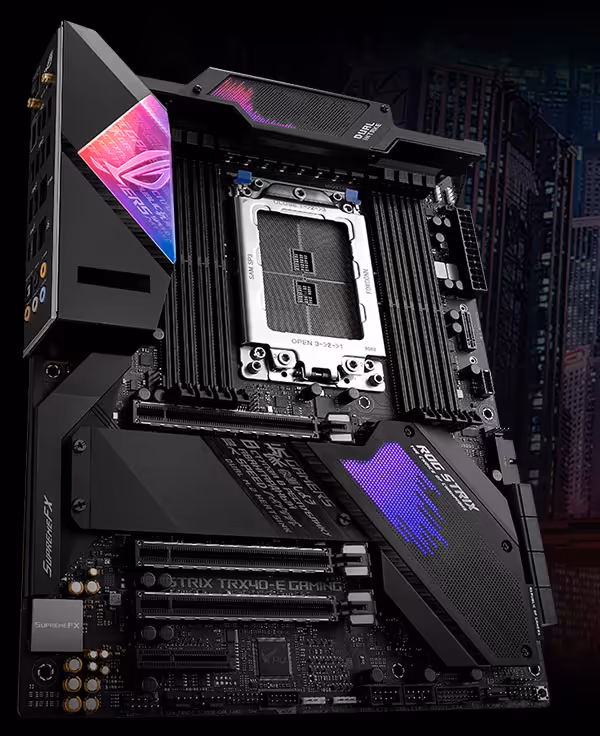 Asus ROG Strix TRX40-E Motherboard Mobile View