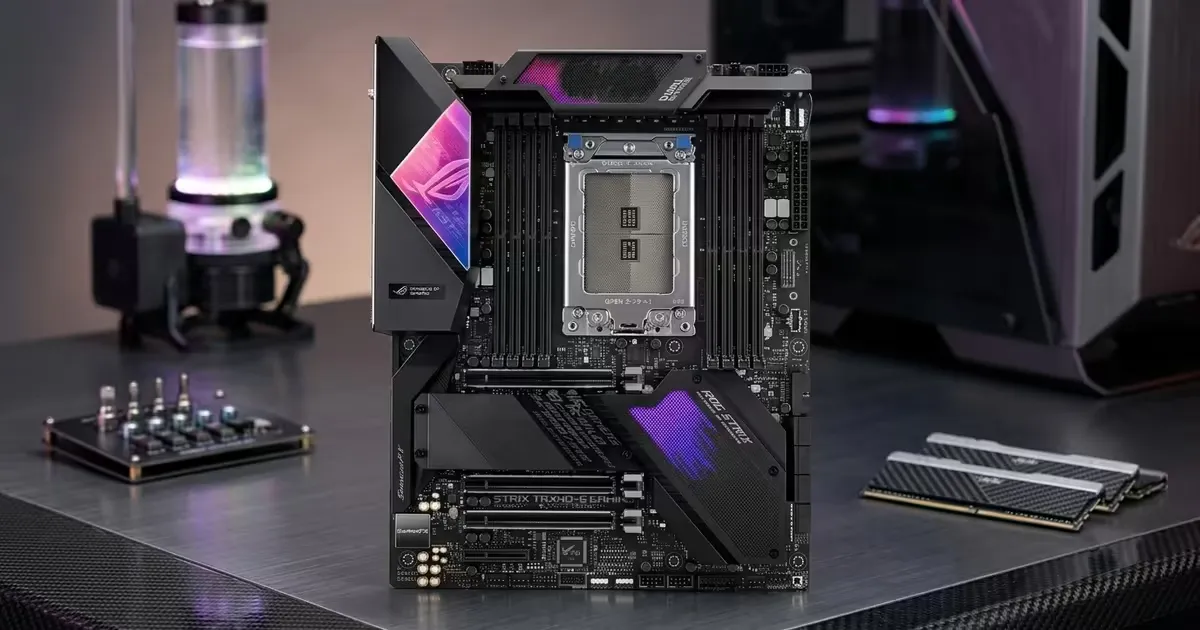 Asus ROG Strix TRX40-E ATX Motherboard — 3rd Gen Threadripper