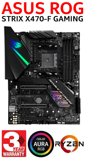 ASUS ROG Strix X370-F ATX AMD Ryzen Gaming Motherboard