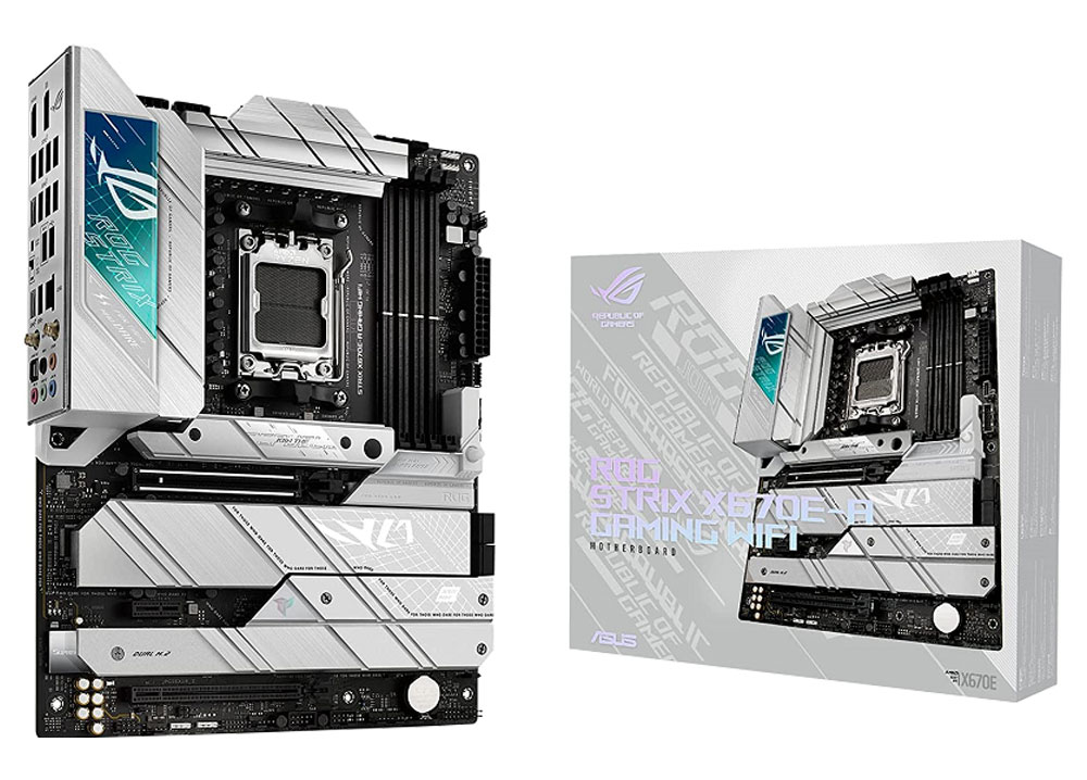 ASUS　ROG STRIX X670E-A GAMEING WIFI Asus ROG Strix X670E-A Gaming WiFi AMD AM5 Motherboard | Evetech