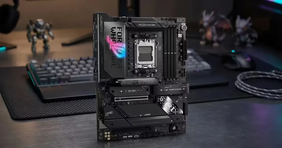 ASUS ROG Strix X870E-E AM5 ATX Motherboard — WiFi 7 | Evetech