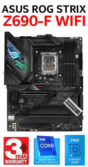 Core i7 12700K ROG STRIX Z690-F WIFI 32GB RGB DDR5 5200MHz