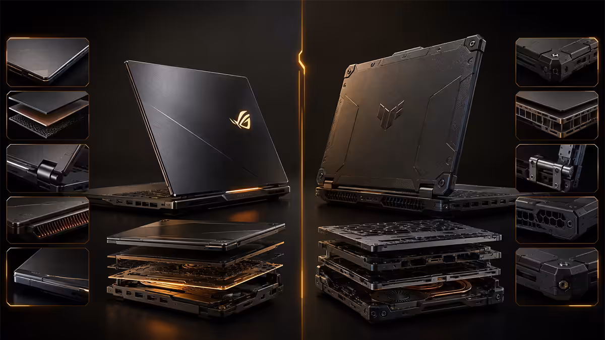 ROG vs TUF build