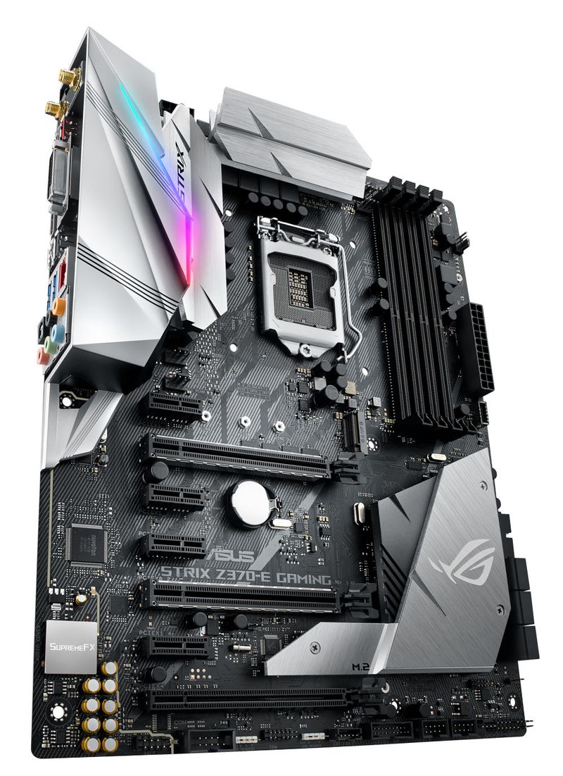 Cpu Best Z370 Motherboard For Gaming Rog Strix Z370-E Gaming