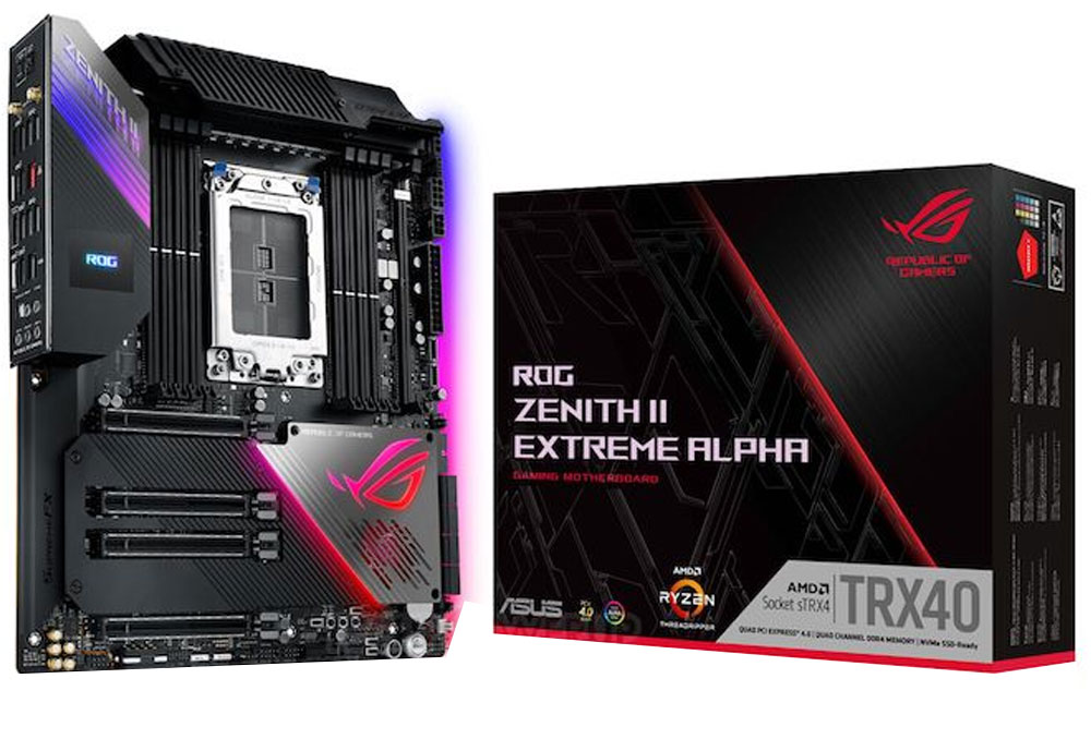 ASUS ROG Zenith II Extreme Alpha Threadripper Motherboard - Best