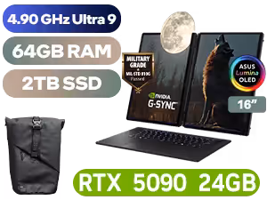 asus-rog-zephyrus-duo-gx651-core-ultra-9-386h-rtx-5090-64gb-2tb - Image 1