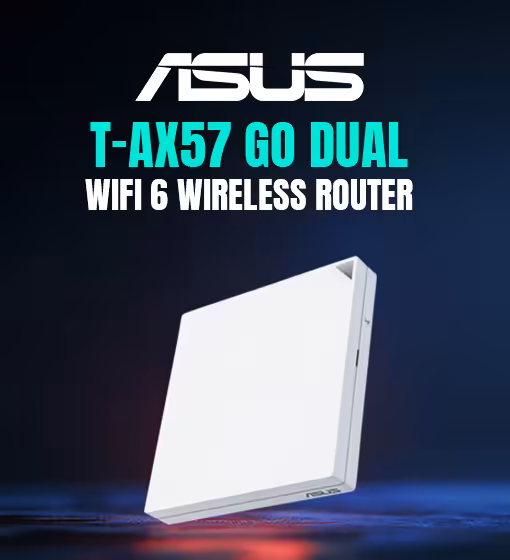 ASUS RT-AX57 Go Wi-Fi 6 Dual Band Router