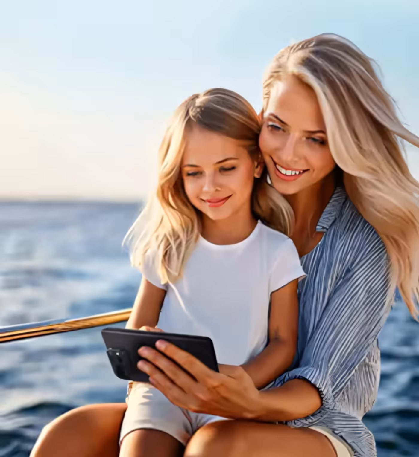 Parent managing internet screen time for a child via dedicated SSID