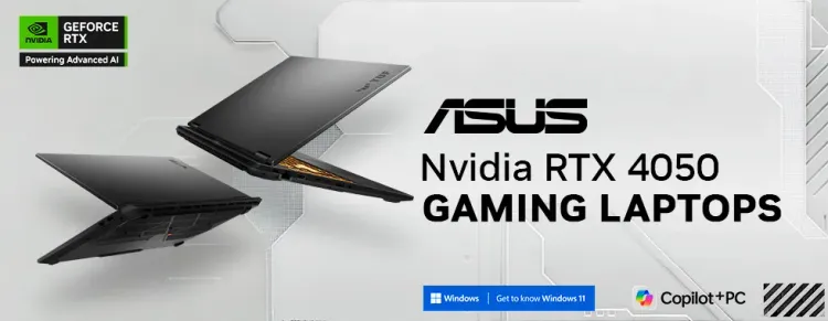ASUS RTX 4050 Gaming Laptop - High-Performance Gaming PC
