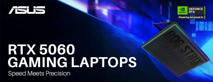 Asus RTX 5060 Gaming Laptops