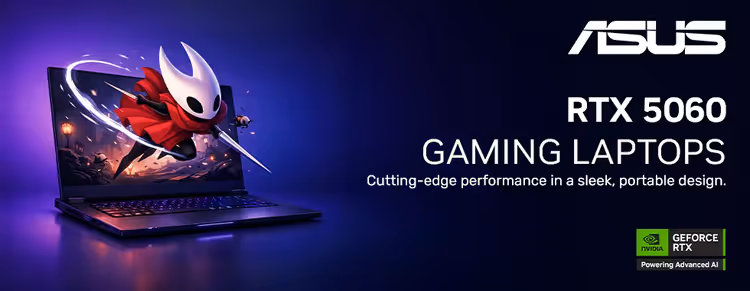 Asus RTX 5060 Gaming Laptops