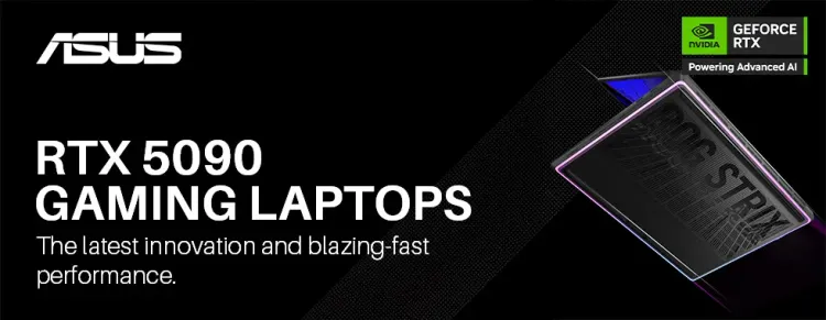 ASUS RTX 5090 Gaming Laptops