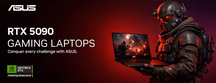 ASUS RTX 5090 Gaming Laptops