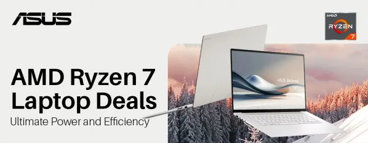 ASUS Ryzen 7 Laptops - Power & Performance