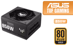 ASUS TUF Gaming 850W Gold ATX 3.0 Modular PSU - image 1