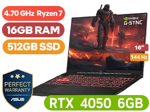 ASUS TUF Gaming A16 16GB/512GB Ryzen 7