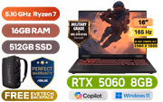 ASUS TUF Gaming A16 16GB/512GB RTX 5060 - image 1