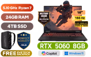 ASUS TUF Gaming A16 24GB/4TB Ryzen 7 - image 1