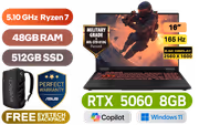 ASUS TUF Gaming A16 48GB/512GB RTX 5060 - image 1
