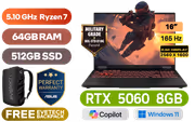 ASUS TUF Gaming A16 64GB/512GB RTX 5060 - image 1