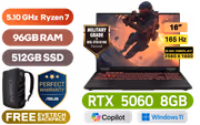 ASUS TUF Gaming A16 96GB/512GB RTX 5060 - image 1