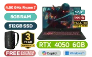 ASUS TUF Gaming A17 Ryzen 7 RTX 4050 Gaming Laptop - image 1