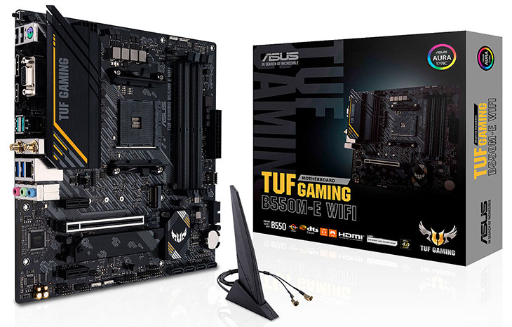 ASUS TUF GAMING B550M-E WIFI AMD Motherboard - Best Deal - South