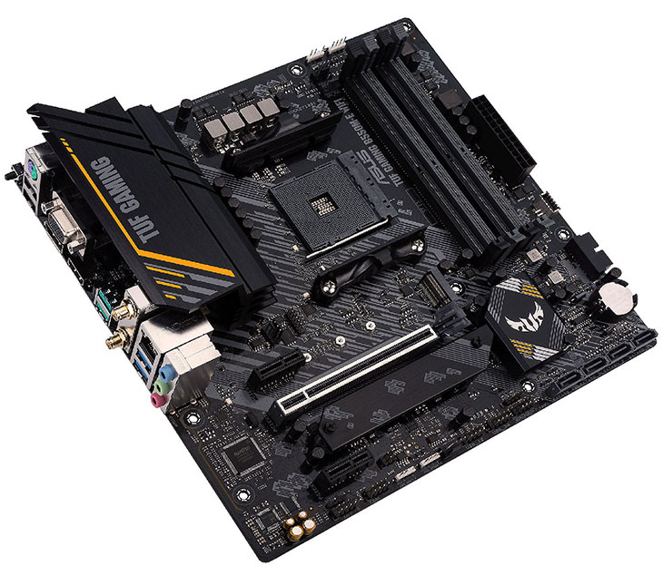 ASUS TUF GAMING B550M-E WIFI AMD Motherboard - Best Deal - South ASUS TUF GAMING B550M-E WIFI AMD Motherboard - Best Deal - South