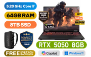 ASUS TUF Gaming F16 64GB/8TB i7-14650HX - image 1