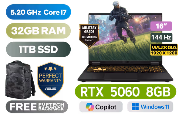 ASUS TUF Gaming F16 32GB/1TB - image 1 ASUS TUF Gaming F16 32GB/1TB - image 1