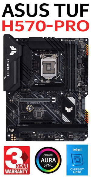 ASUS TUF GAMING H570-PRO Intel ATX Motherboard
