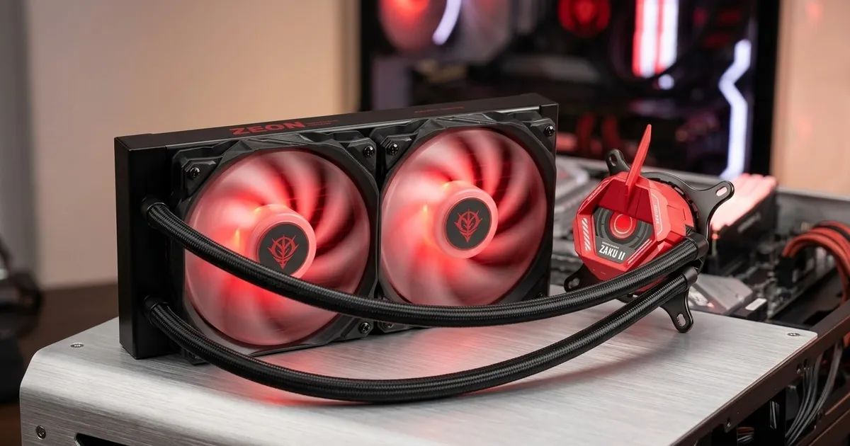 ASUS TUF Gaming LC 240 RGB Zaku II 240mm AIO Cooler | Evetech