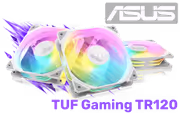 ASUS TUF Gaming TR120 120mm ARGB Reverse Fan Triple Pack - image 1