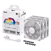 ASUS TUF TR120 ARGB Fan Triple Pack White 28mm - image 3