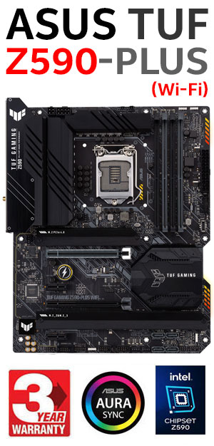 ASUS PRIME Z590M-PLUS mATX Motherboard